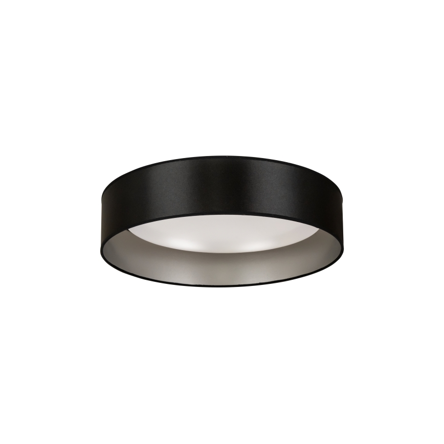 Duolla - LED Laevalgusti ROLLER LED/24W/230V d. 45 cm must/hõbedane