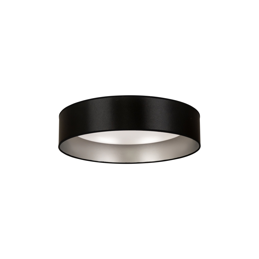 Duolla - LED Laevalgusti ROLLER LED/24W/230V d. 45 cm must/hõbedane