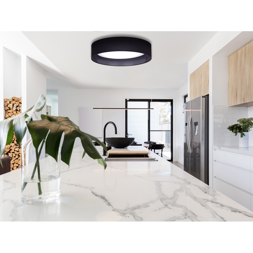 Duolla - LED Laevalgusti ROLLER LED/24W/230V d. 45 cm must
