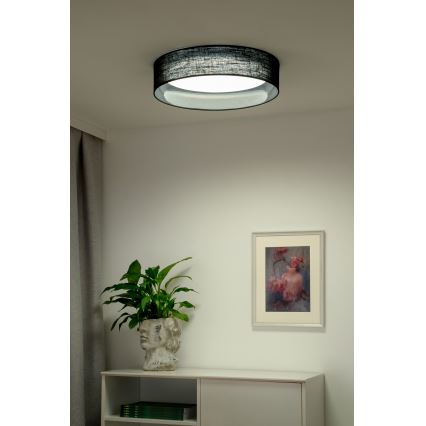 Duolla - LED Laevalgusti ROLLER LED/24W/230V d. 45 cm must
