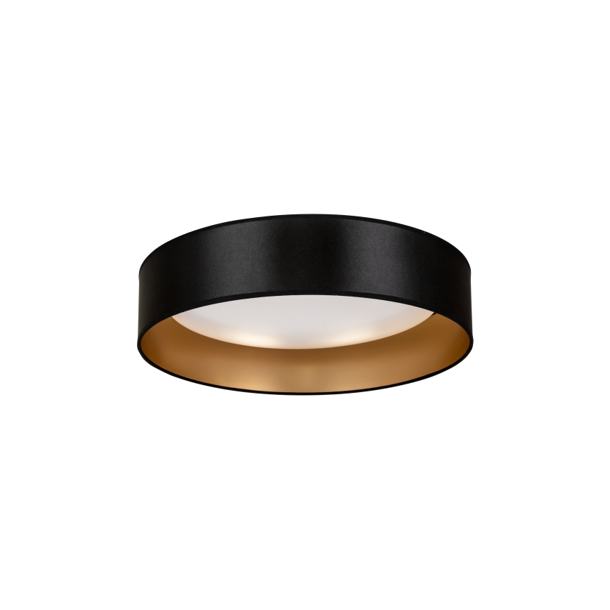 Duolla - LED Laevalgusti ROLLER LED/24W/230V d. 45 cm must/kuldne