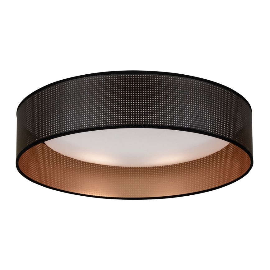 Duolla - LED Laevalgusti ROLLER LED/24W/230V d. 45 cm must/vask
