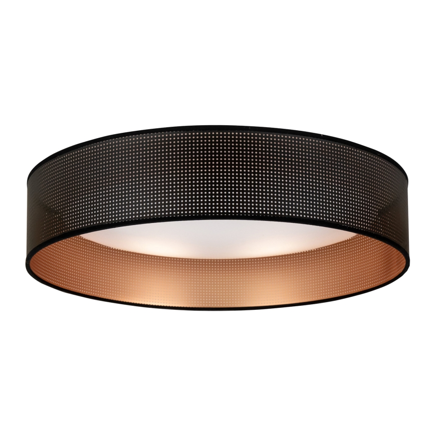 Duolla - LED Laevalgusti ROLLER LED/24W/230V d. 45 cm must/vask