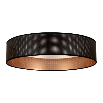 Duolla - LED Laevalgusti ROLLER LED/24W/230V d. 45 cm must/vask