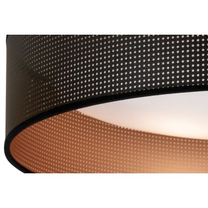 Duolla - LED Laevalgusti ROLLER LED/24W/230V d. 45 cm must/vask