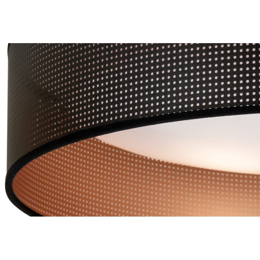 Duolla - LED Laevalgusti ROLLER LED/24W/230V d. 45 cm must/vask