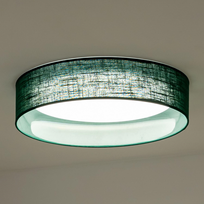 Duolla - LED Laevalgusti ROLLER LED/24W/230V d. 45 cm roheline
