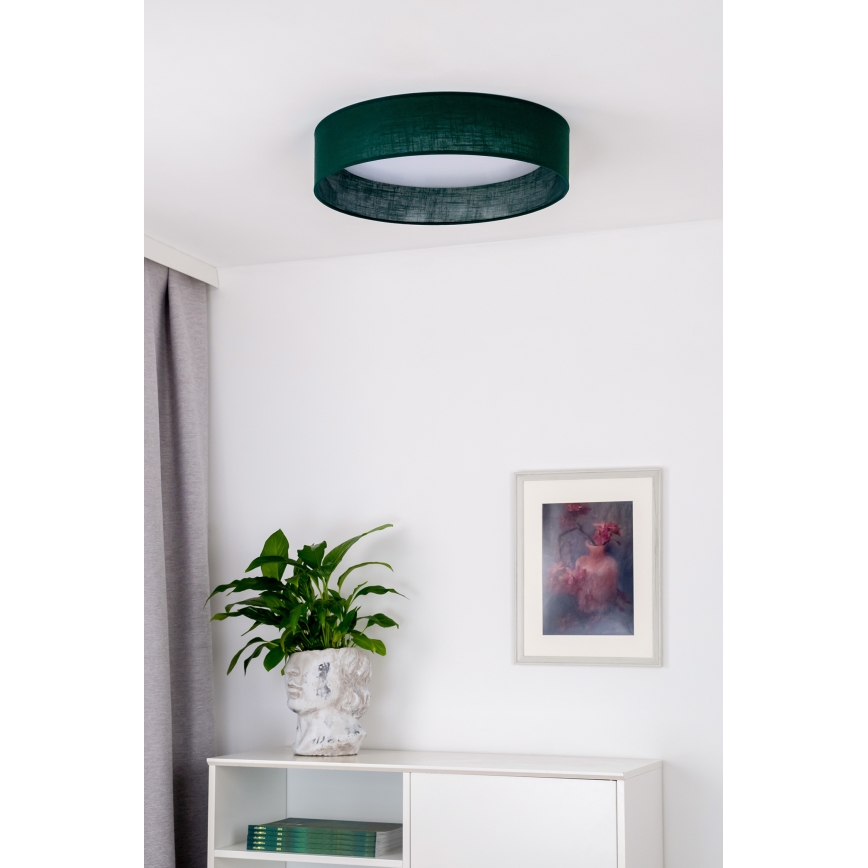 Duolla - LED Laevalgusti ROLLER LED/24W/230V d. 45 cm roheline