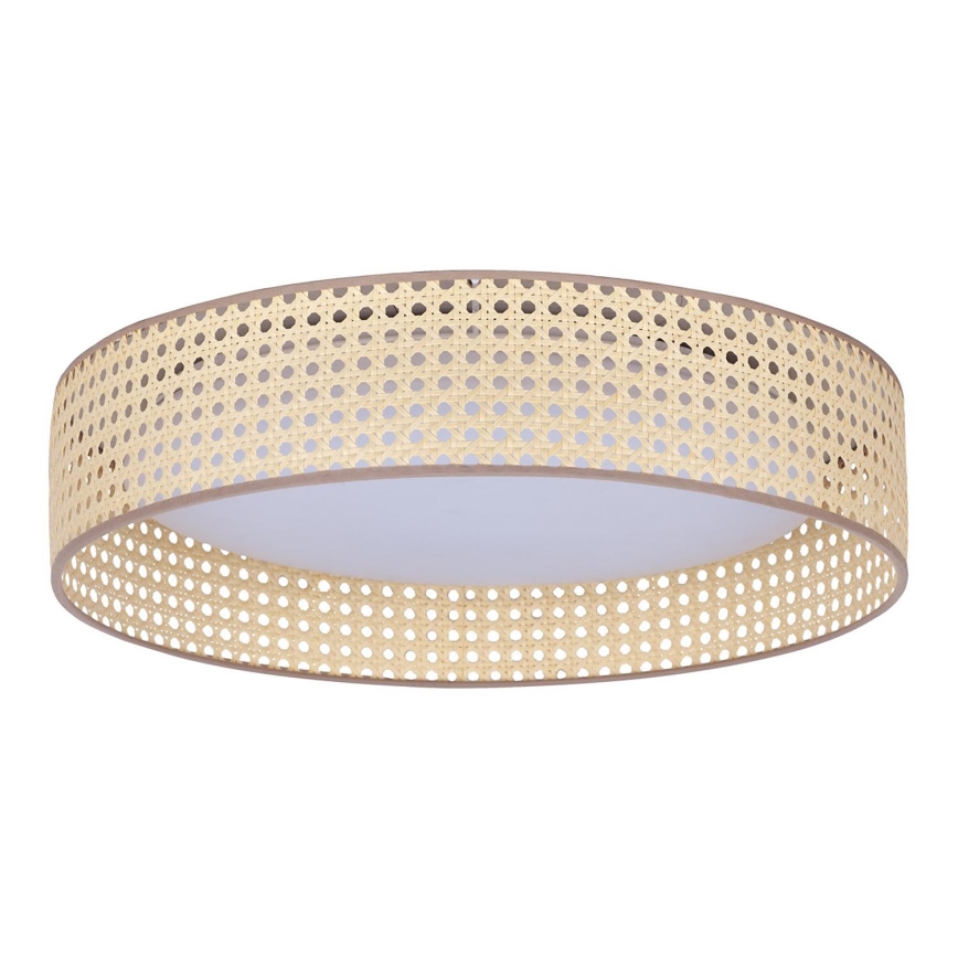 Duolla - LED Laevalgusti ROLLER LED/24W/230V d. 45 cm rotang