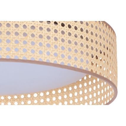 Duolla - LED Laevalgusti ROLLER LED/24W/230V d. 45 cm rotang