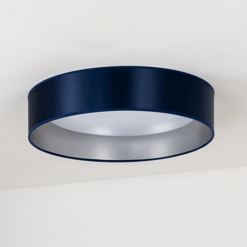 Duolla - LED Laevalgusti ROLLER LED/24W/230V d. 45 cm sinine/hõbedane