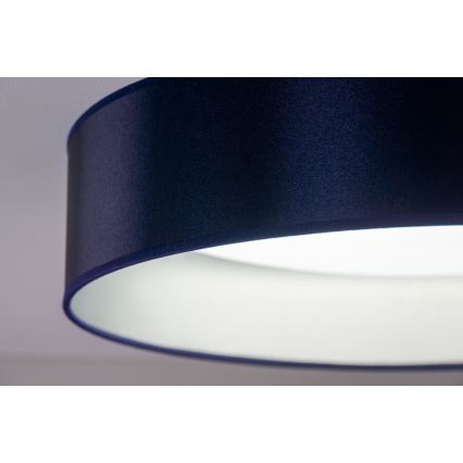 Duolla - LED Laevalgusti ROLLER LED/24W/230V d. 45 cm sinine/hõbedane
