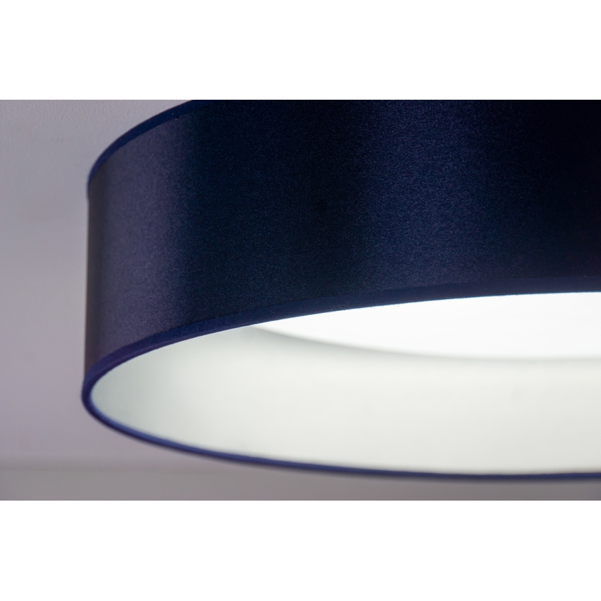 Duolla - LED Laevalgusti ROLLER LED/24W/230V d. 45 cm sinine/hõbedane