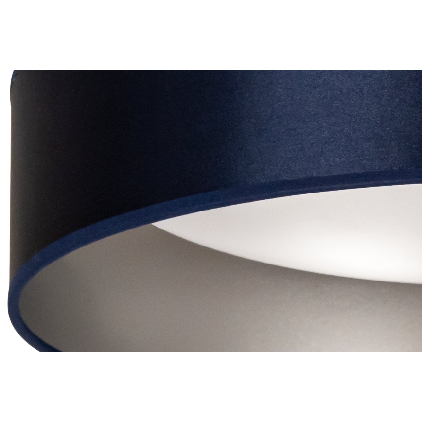 Duolla - LED Laevalgusti ROLLER LED/24W/230V d. 45 cm sinine/hõbedane