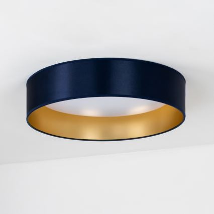 Duolla - LED Laevalgusti ROLLER LED/24W/230V d. 45 cm sinine/kuldne