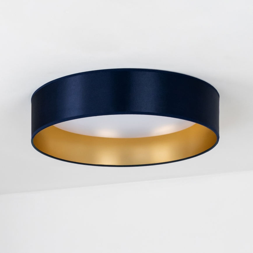 Duolla - LED Laevalgusti ROLLER LED/24W/230V d. 45 cm sinine/kuldne