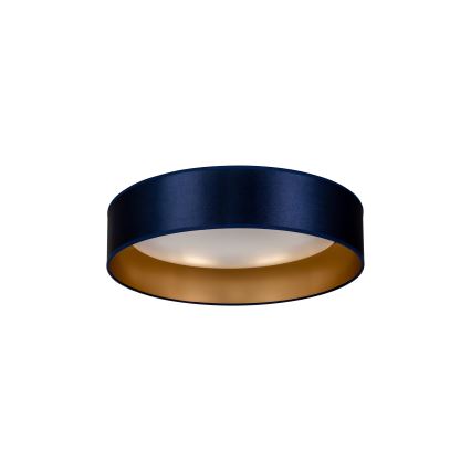Duolla - LED Laevalgusti ROLLER LED/24W/230V d. 45 cm sinine/kuldne