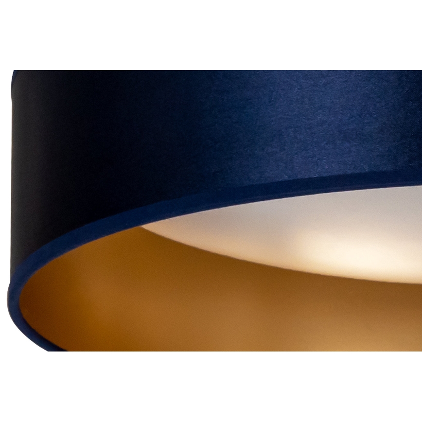 Duolla - LED Laevalgusti ROLLER LED/24W/230V d. 45 cm sinine/kuldne