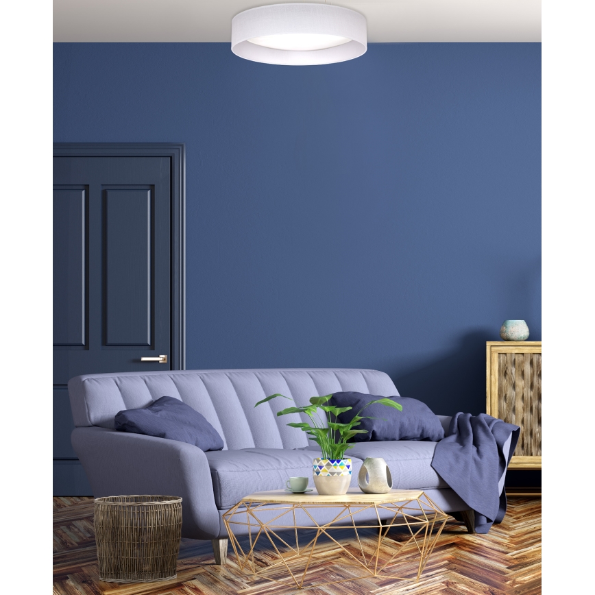 Duolla - LED Laevalgusti ROLLER LED/24W/230V d. 45 cm valge