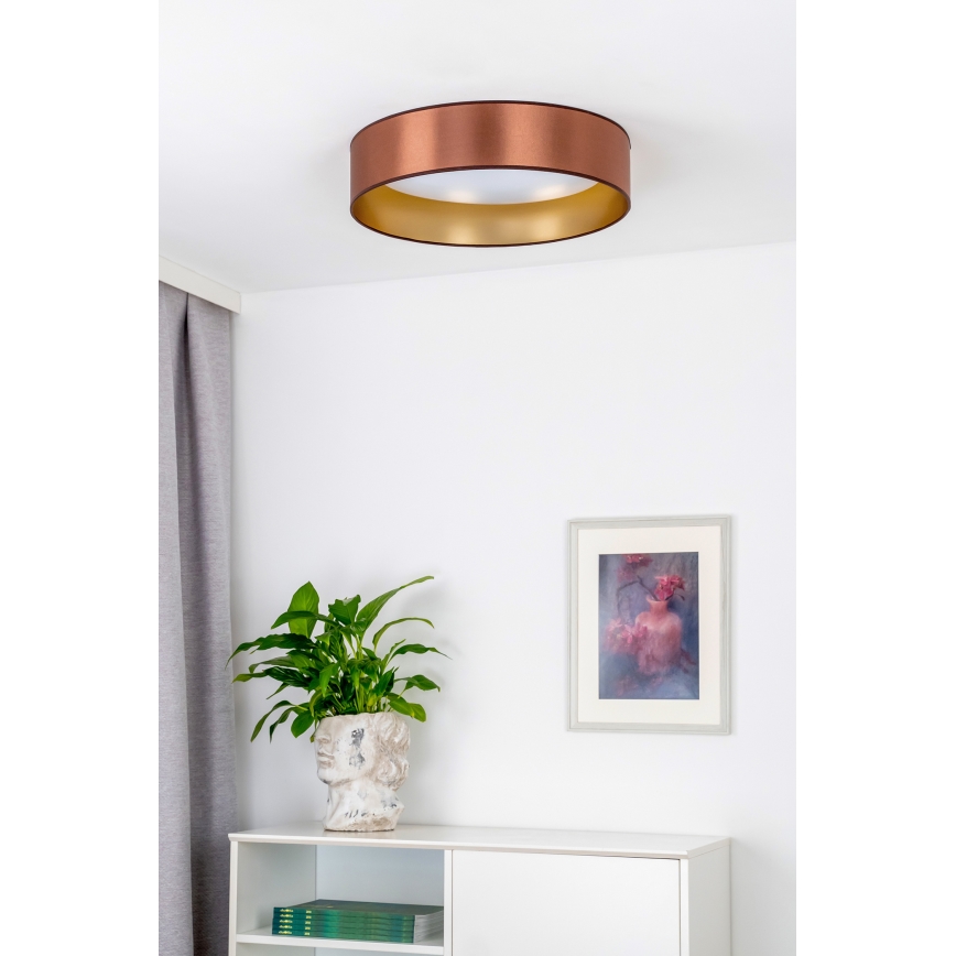 Duolla - LED Laevalgusti ROLLER LED/24W/230V d. 45 cm vask/kuldne