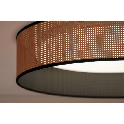 Duolla - LED Laevalgusti ROLLER LED/24W/230V d. 45 cm vask/must