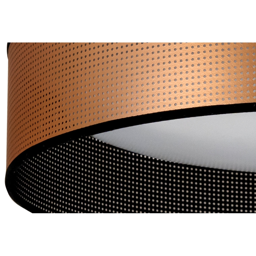 Duolla - LED Laevalgusti ROLLER LED/24W/230V d. 45 cm vask/must