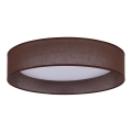 Duolla - LED Laevalgusti ROLLER LED/24W/230V tume d. 45 cm pruun