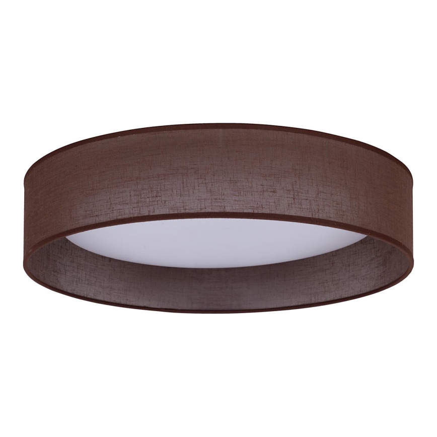 Duolla - LED Laevalgusti ROLLER LED/24W/230V tume d. 45 cm pruun
