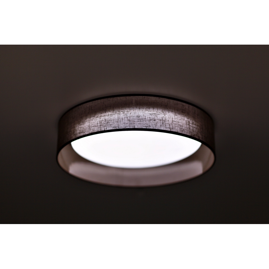 Duolla - LED Laevalgusti ROLLER LED/24W/230V tume d. 45 cm pruun