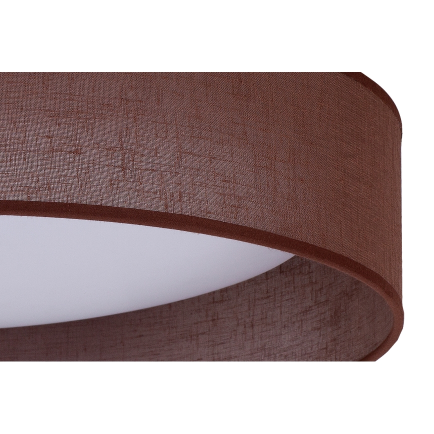 Duolla - LED Laevalgusti ROLLER LED/24W/230V tume d. 45 cm pruun