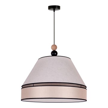 Duolla - Lühter AVIGNON 1xE27/15W/230V d. 50 cm beež