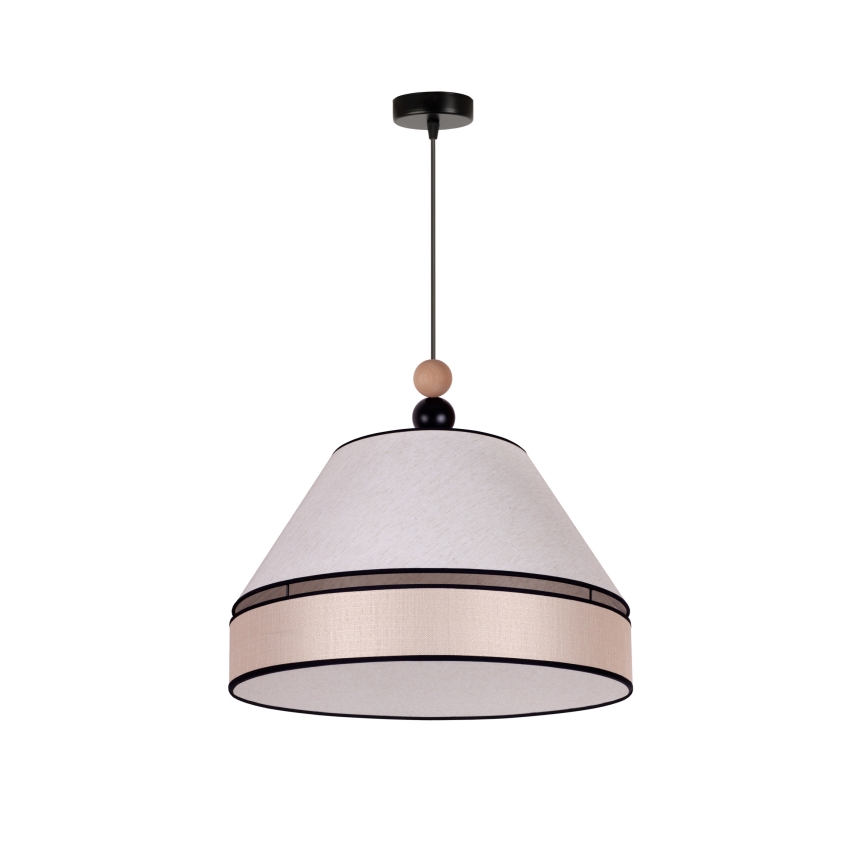 Duolla - Lühter AVIGNON 1xE27/15W/230V d. 50 cm beež