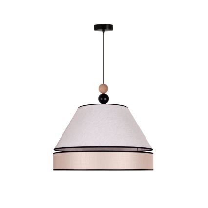 Duolla - Lühter AVIGNON 1xE27/15W/230V d. 50 cm beež