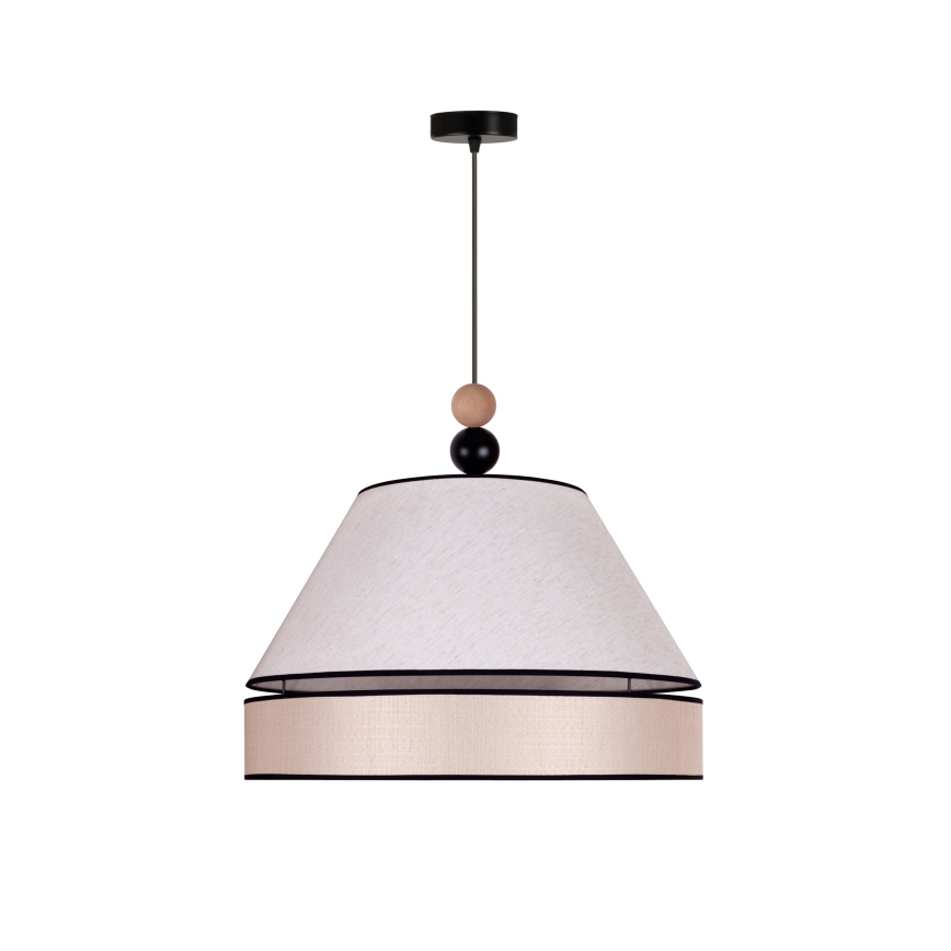 Duolla - Lühter AVIGNON 1xE27/15W/230V d. 50 cm beež