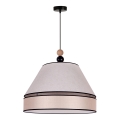 Duolla - Lühter AVIGNON 1xE27/15W/230V d. 60 cm beež