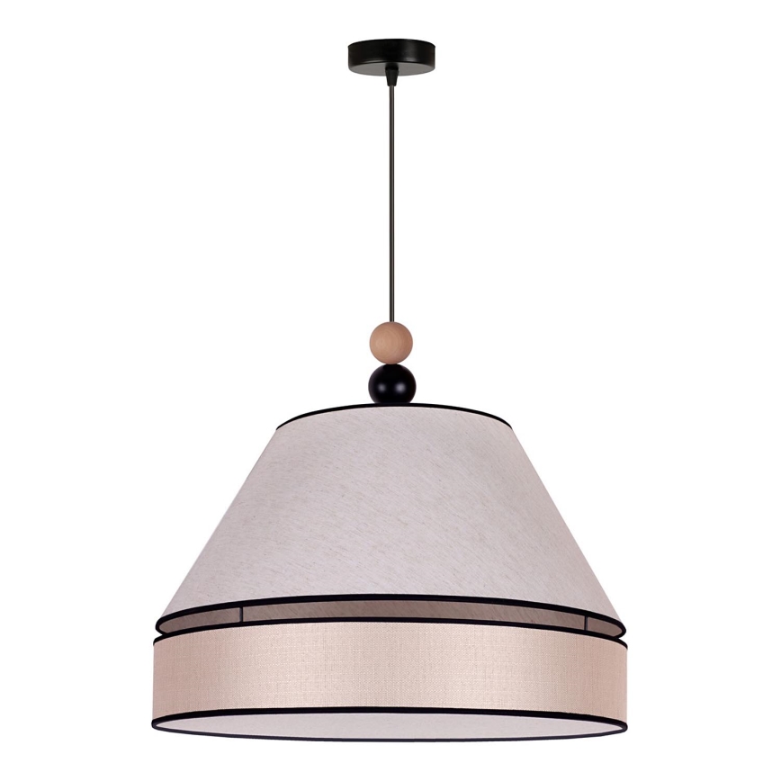 Duolla - Lühter AVIGNON 1xE27/15W/230V d. 60 cm beež