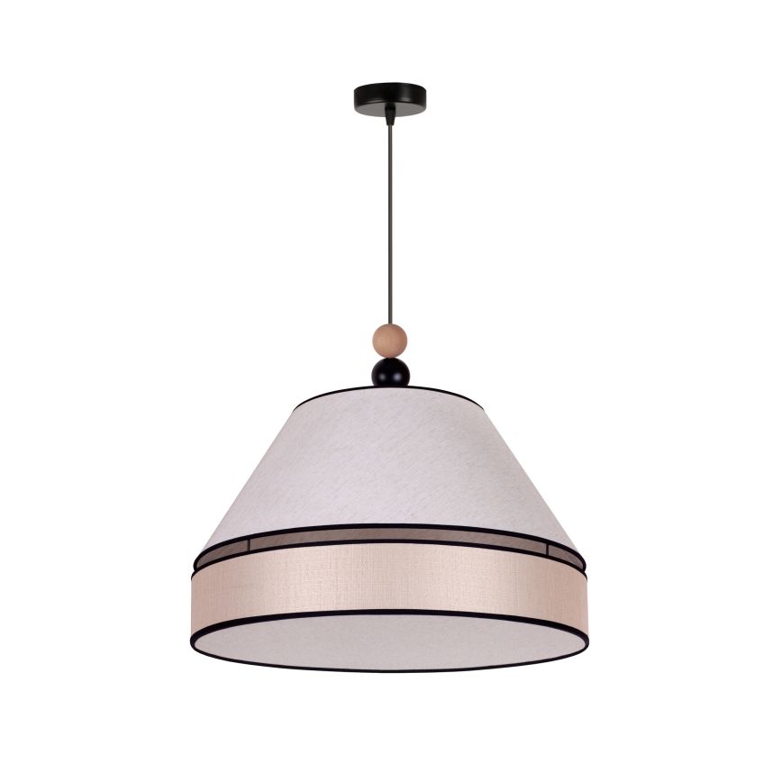 Duolla - Lühter AVIGNON 1xE27/15W/230V d. 60 cm beež
