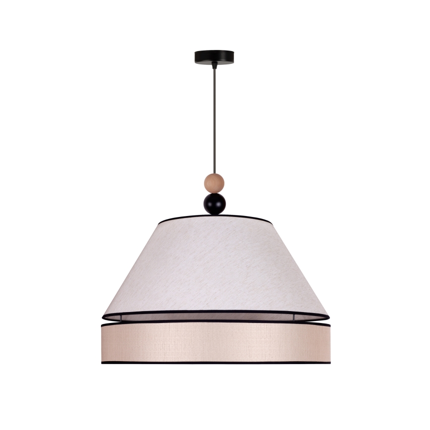 Duolla - Lühter AVIGNON 1xE27/15W/230V d. 60 cm beež