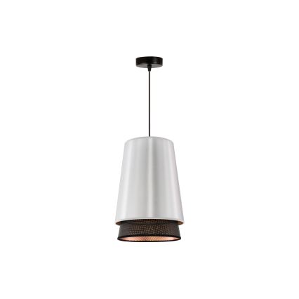 Duolla - Lühter BELL SHINY 1xE27/15W/230V d. 25 cm hõbedane/must