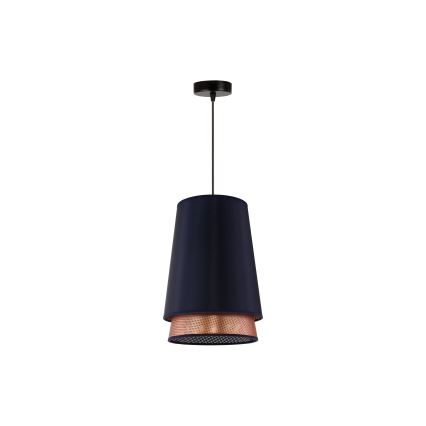 Duolla - Lühter BELL SHINY 1xE27/15W/230V d. 25 cm sinine/vask