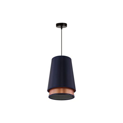 Duolla - Lühter BELL SHINY 1xE27/15W/230V d. 25 cm sinine/vask