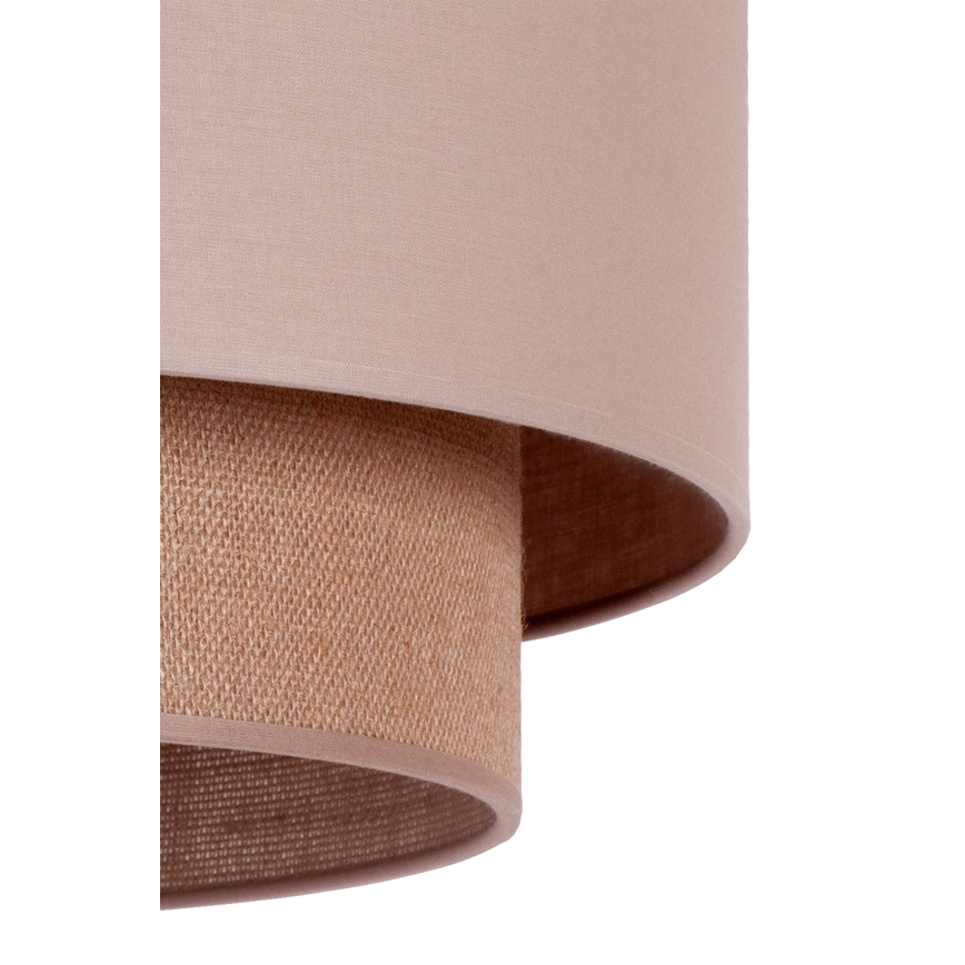 Duolla - Lühter BOHO 1xE27/15W/230V d. 45 cm beež/pruun