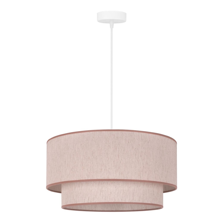 Duolla - Lühter BOHO 1xE27/40W/230V d. 45 cm beež
