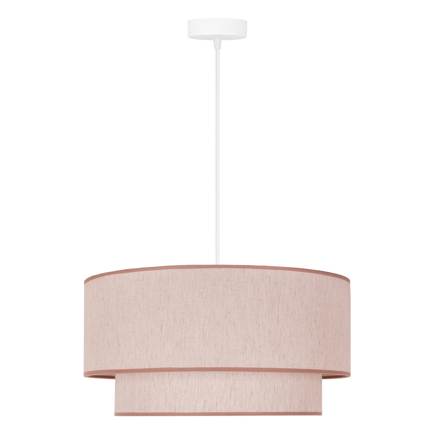 Duolla - Lühter BOHO 1xE27/40W/230V d. 45 cm beež