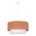 Duolla - Lühter BOHO 1xE27/40W/230V d. 45 cm beež/valge
