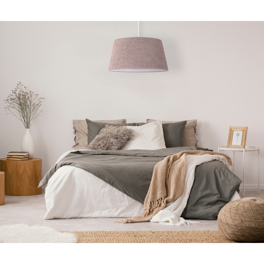 Duolla - Lühter BOUCLE 1xE27/15W/230V d. 50 cm pruun