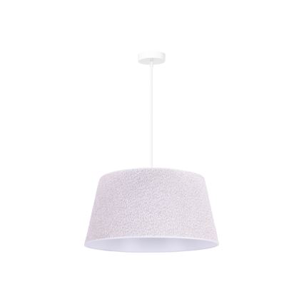 Duolla - Lühter BOUCLE 1xE27/15W/230V d. 50 cm valge