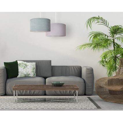 Duolla - Lühter BRISTOL 1xE27/15W/230V d. 45 cm roheline/valge