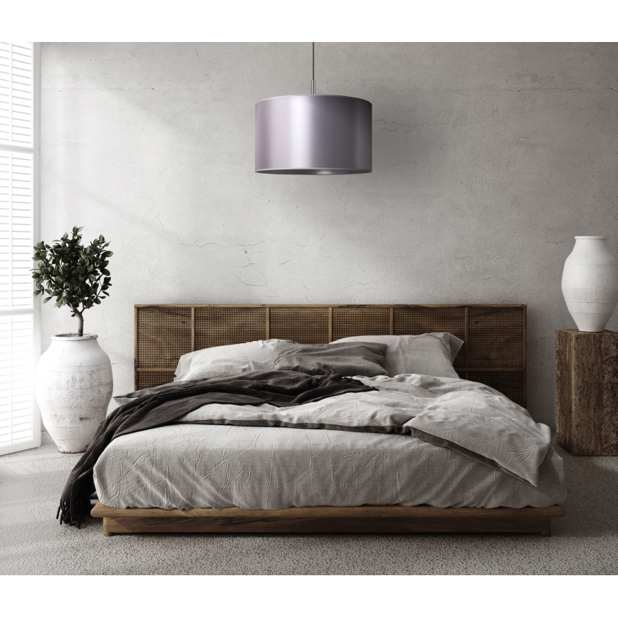 Duolla - Lühter CANNES 1xE27/15W/230V d. 45 cm hõbe