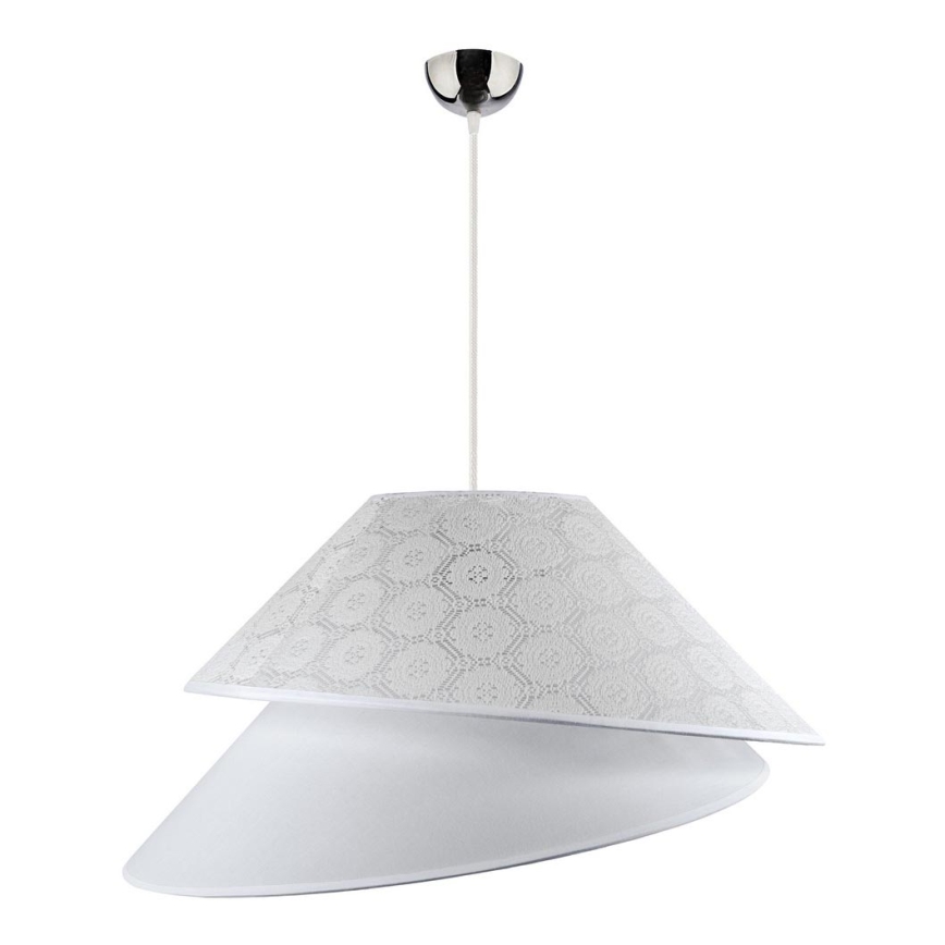Duolla - Lühter COCO 1xE27/40W/230V d. 50 cm valge